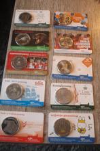10 PENNINGEN IN  COINCARD, Verzenden, Koningin Beatrix, Euro's, Setje