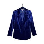 Ambika | Blazer velvet kobalt blauw | Maat M, Kleding | Dames, Verzenden, Nieuw, Maat 38/40 (M), Blauw