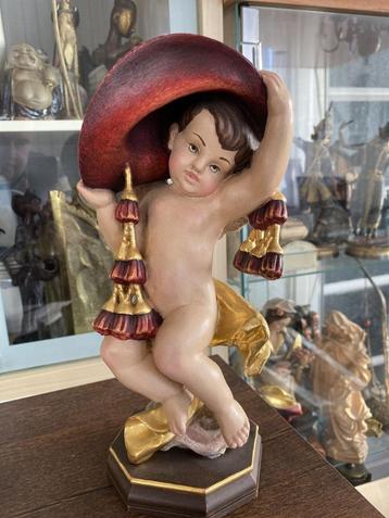 kardinaalsengel putto putto - heilige figuur - 27 cm beschikbaar voor biedingen