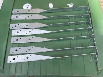 7 Stormankers verzinkt 39 x 3 cm beschikbaar voor biedingen