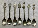 Theelepeltjes Rotterdam Verzilverd (7x), Antiek en Kunst, Ophalen of Verzenden