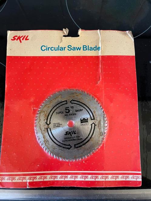 Nieuw Skil zaagblad 5”/13 mm as, Doe-het-zelf en Verbouw, Gereedschap | Zaagmachines, Nieuw, Ophalen of Verzenden