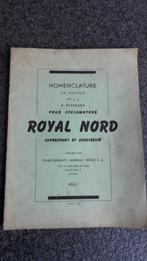 Royal Nord oldtimerbromfiets werkplaats boekje, Verzenden, Gebruikt