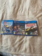 PS4 Games: LEGO City, Trollhunters, Grid, Spelcomputers en Games, Avontuur en Actie, Online, Gebruikt, 1 speler
