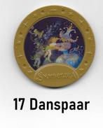 Emte Efteling medaillon nr 17 Danspaar, Verzamelen, Ophalen of Verzenden, Zo goed als nieuw, Overige typen