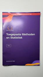 Athena samenvatting Toegepaste Methoden en Statistiek TiU, Ophalen of Verzenden, Beta, Zo goed als nieuw, WO