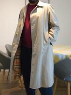 Burberry Trenchcoat - Beige - Maat L, Ophalen, Maat 52/54 (L), Beige, Gedragen