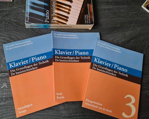 Zgan verzamelbox 3 delen Piano de Basis technieken, Muziek en Instrumenten, Bladmuziek, Zo goed als nieuw, Overige soorten, Klassiek