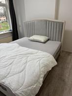 Bed met opbergruimte en matras - Bellona, Ophalen, Tweepersoons, Zo goed als nieuw, 200 cm