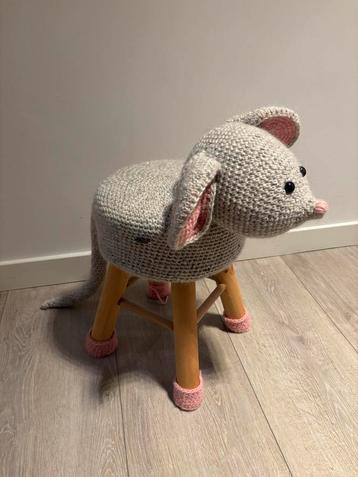 Handgemaakt Kinderkrukje - Uniek Design! beschikbaar voor biedingen
