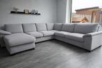 Grijze U bank - Zitmaxx Wonen/Diem Germany Comfort (Grey), Ophalen, Nieuw, Stof