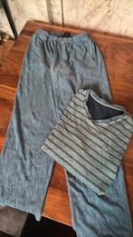 herenpyjama maat S/ M blauw groen, Kleding | Heren, Pyjama's, Ophalen of Verzenden, Gedragen