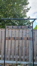 Kapstok met schoenenrek - Industrieel Design, Huis en Inrichting, Woonaccessoires | Kapstokken, Ophalen, Zo goed als nieuw, Metaal