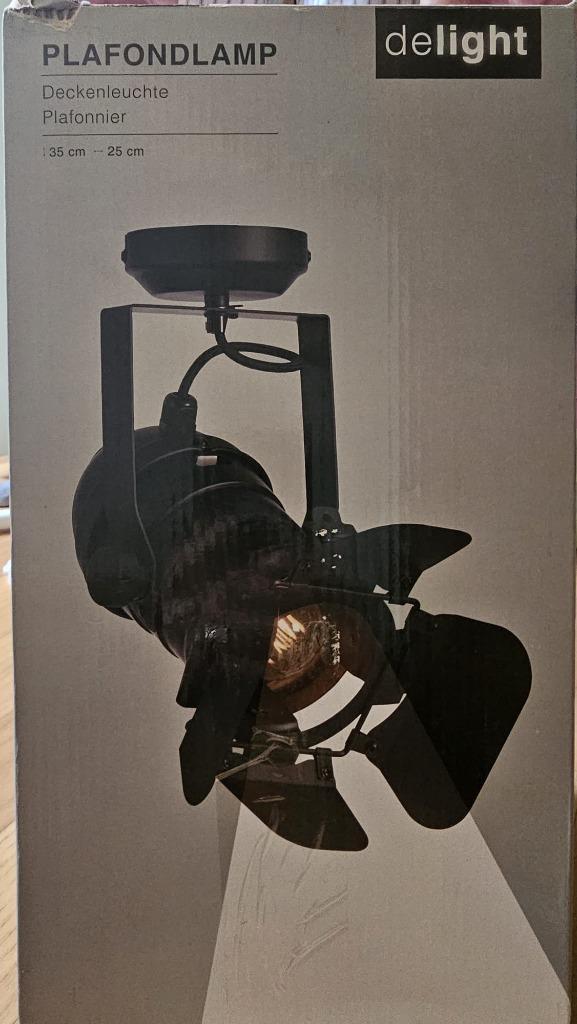 Spot Plafondlamp, Huis en Inrichting, Lampen | Plafondlampen, Gebruikt, Metaal, Ophalen of Verzenden