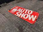 Groot Chrysler Auto Show reclame banner, Verzamelen, Merken en Reclamevoorwerpen, Reclamebord, Gebruikt, ., Ophalen of Verzenden