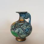 Vaasje Miniatuur Keramiek Handcrafted Griekenland, Antiek en Kunst, Antiek | Keramiek en Aardewerk, Ophalen of Verzenden