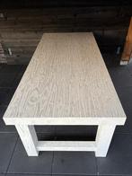 Robuuste witte tafel 100x220 cm, Huis en Inrichting, Tafels | Eettafels, Ophalen, Gebruikt, 200 cm of meer, 50 tot 100 cm