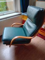 Ikea draaistoel, groene bekleding, Huis en Inrichting, Stoelen, Ophalen, Gebruikt, Overige kleuren, Eén