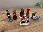 Intratuin Kerstdorp Figuren Set, Ophalen of Verzenden, Zo goed als nieuw