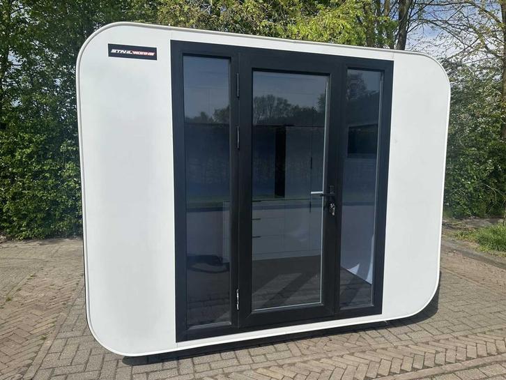 2025 Stahlworks Eco 3000 Wit Tiny house / Atelier / Kantoor, Zakelijke goederen, Machines en Bouw | Keten en Containers