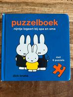 Nijntje Puzzelboek, Boeken, Ophalen of Verzenden, Gelezen, Uitklap-, Voel- of Ontdekboek, 1 tot 2 jaar