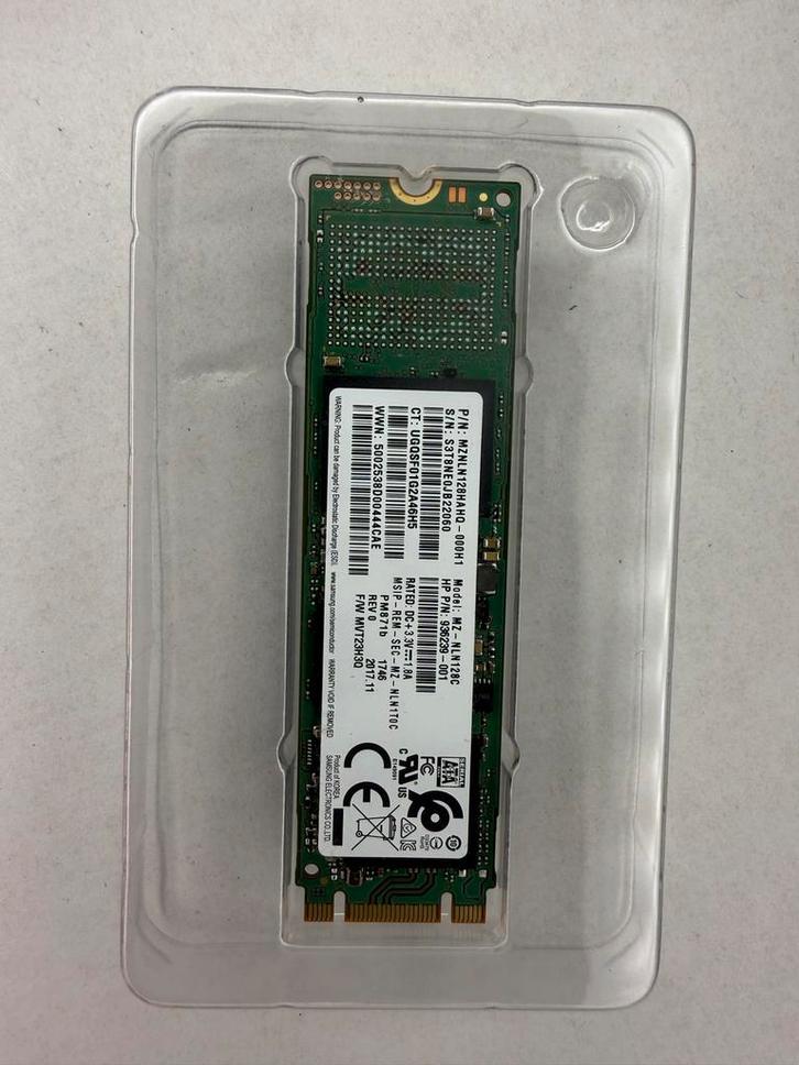 Samsung PM991 128GB NVMe SSD M.2 - Perfecte Systeemschijf, Computers en Software, Harde schijven, Gebruikt, Laptop, Intern, SSD