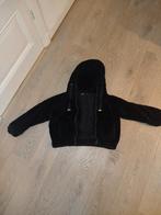 ZARA Imitatie bontjas - Maat S Zwart, Verzenden, Zo goed als nieuw, Zwart