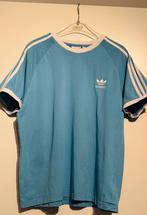 Adidas Tshirt licht blauwe Maat XL, Ophalen of Verzenden, Zo goed als nieuw, Maat 56/58 (XL), Blauw