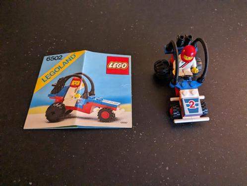 Legoland lego auto Turbo Racer 6502, Kinderen en Baby's, Speelgoed | Duplo en Lego, Gebruikt, Lego, Complete set, Ophalen of Verzenden