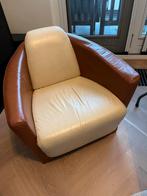 Stijlvolle Calia made in Italië 2 x Fauteuils, Huis en Inrichting, Ophalen, Gebruikt, Hout, 75 tot 100 cm