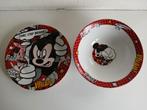 Mickey Mouse, Disney kom en schotel, Ophalen of Verzenden, Mickey Mouse, Zo goed als nieuw, Servies