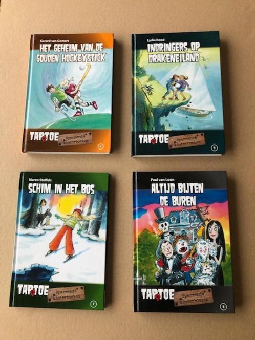 Taptoe Spannende kinderboeken Deel 4, 6, 7 en 8, Boeken, Kinderboeken | Jeugd | 10 tot 12 jaar, Zo goed als nieuw, Fictie, Ophalen of Verzenden