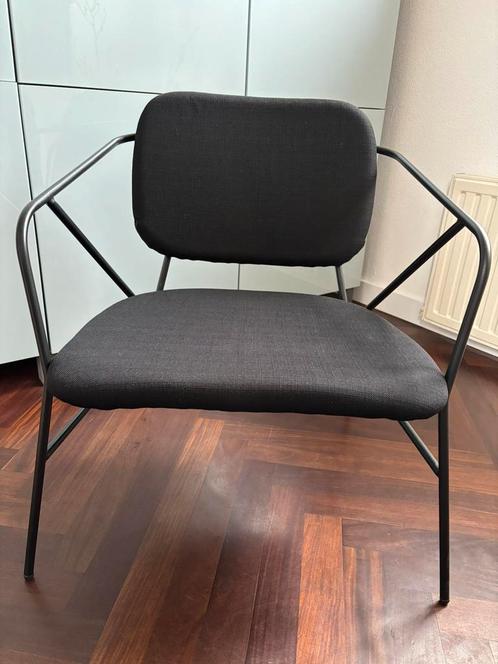 House dokter set lounge stoelen Klever., Huis en Inrichting, Stoelen, Zo goed als nieuw, Twee, Metaal, Zwart, Ophalen
