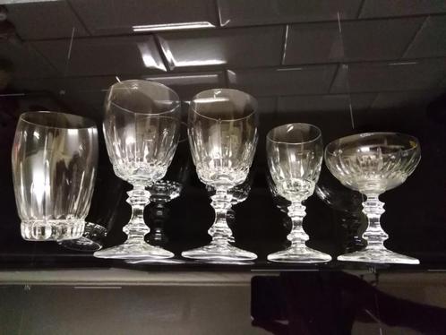 Zwiesel glasservies kristal, 29-delig, Antiek en Kunst, Antiek | Glas en Kristal, Ophalen