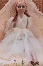 Brocante Franse sofadoll /Boudoir pop, Antiek en Kunst, Ophalen of Verzenden