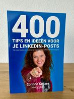 400 tips en ideeën voor je Linkedin-posts - Corinne Keijzer, Ophalen of Verzenden, Zo goed als nieuw