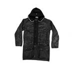 Stone Island Autumn/winter Parka, Verzenden, Zo goed als nieuw, Maat 52/54 (L), Zwart