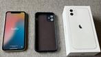 iPhone 11 wit 128 GB met hoesje, Ophalen, Wit, IPhone 11, Zonder simlock