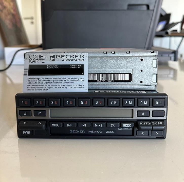 Becker Mexico 2000 Autoradio – Volledig Gereviseerd, Auto diversen, Autoradio's, Nieuw, Ophalen of Verzenden