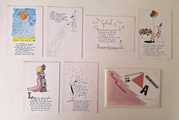 Prentbriefkaarten voor het kind (1) beschikbaar voor biedingen
