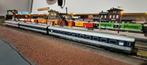 3 rijtuigen pop kleuren., Hobby en Vrije tijd, Modeltreinen | N-Spoor, Gebruikt, Gelijkstroom, Trix, Wagon