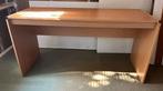 Blank houten bureau B150cm, H76cm, D58cm, Ophalen, Gebruikt, Bureau