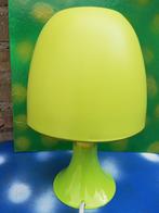 Tafellamp. Mushroom table lamp. Geel/groen. Kunststof. 24 cm, Ophalen, Kunststof, Zo goed als nieuw, Modern