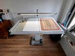 KUHLMANN Profesionele tekentafel met Waldmann lichtzu, Ophalen of Verzenden, Gebruikt, 170 cm of meer, Verlichting