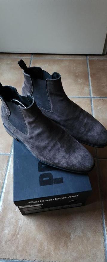 nieuwe grijze floris van bommel heren schoenen maat 7/41 beschikbaar voor biedingen