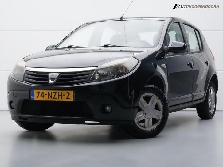 Dacia Sandero 1.2 Blackline Edition (AIRCO,BLUETOOTHCOMFORT-, Auto's, Dacia, Bedrijf, Te koop, Sandero, ABS, Airbags, Airconditioning