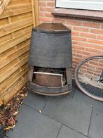 Antieke Noorse Houtkachel - Gietijzer, Ophalen, Gebruikt, Houtkachel, Vrijstaand