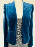 Esprit blauw fluwelen jasje maat S, Kleding | Dames, Zo goed als nieuw, Jasje, Maat 36 (S), Esprit