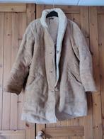 Vintage lammy coat, maat M, Ophalen of Verzenden, Gedragen, Maat 38/40 (M), Beige