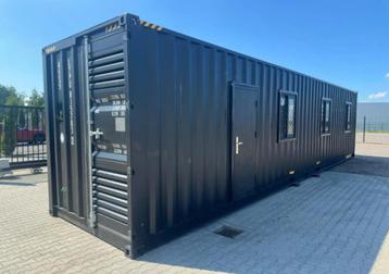Containerwoning / container unit 40 ft HQ / 12 M Tiny house  beschikbaar voor biedingen